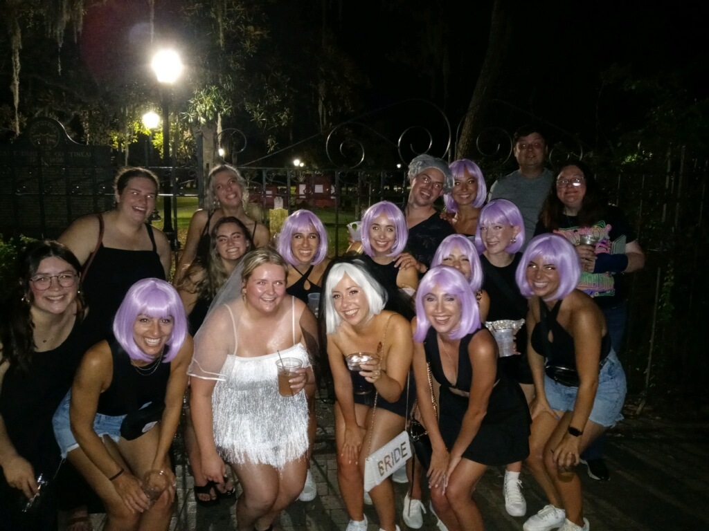 bachelorettes love the fun pub crawls - both ghosts and true crime